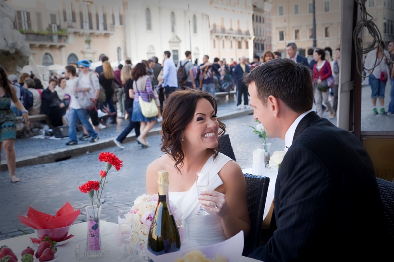 intimate wedding rome